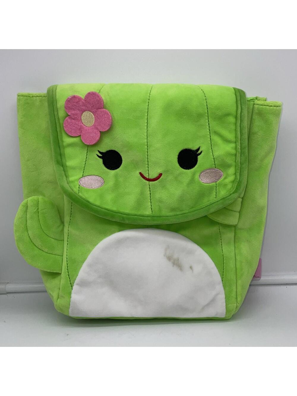 Kelly Toy Squishmallow 11” Maritza the Green Cactus Mini Backpack w/Top Handle